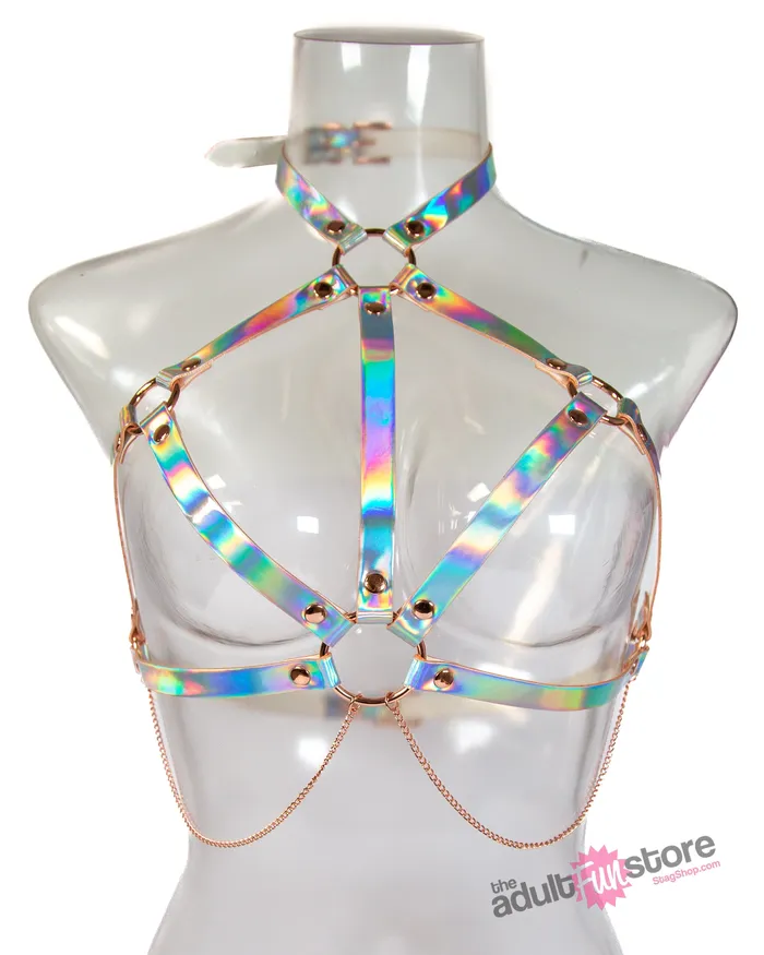 Vibrators NS Novelties NS Novelties Cosmo Bondage Crave Harness Bra