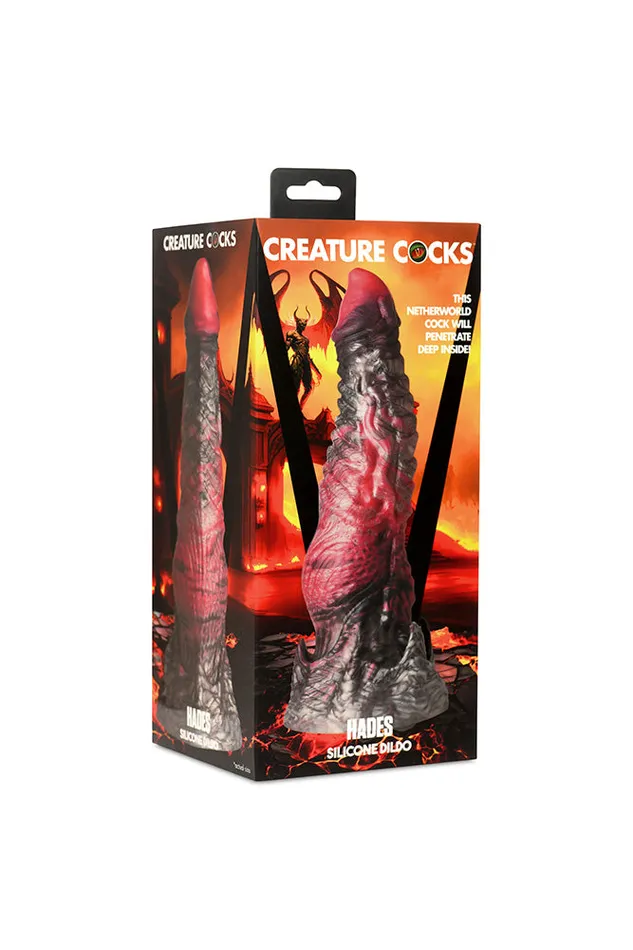 XR Brands Creature Cocks Hades Silicone Dildo Multicolour Various Sizes XR Brands Dildos
