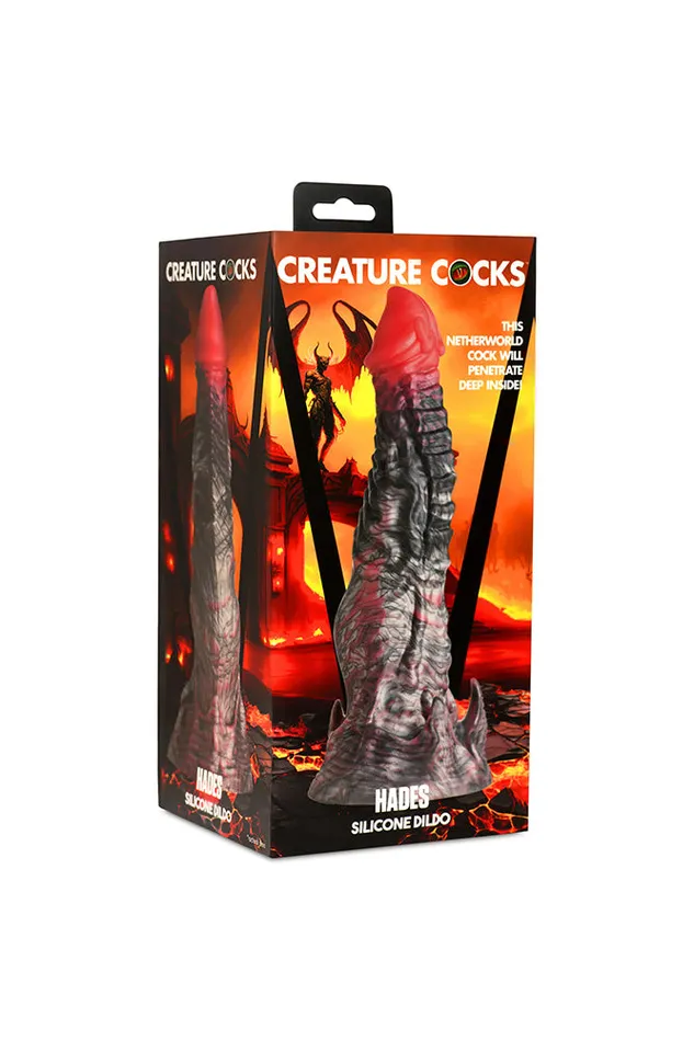 XR Brands Creature Cocks Hades Silicone Dildo Multicolour Various Sizes XR Brands Dildos