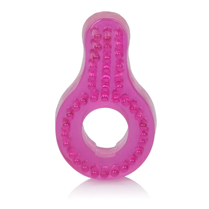 CalExotics Male Sex Toys Super Stretch Enhancer Ring Pink