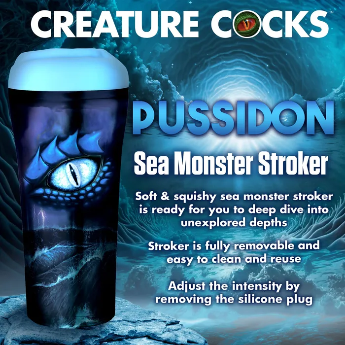 Creature Cocks Male Sex Toys Bussidon Sea Monster Stroker