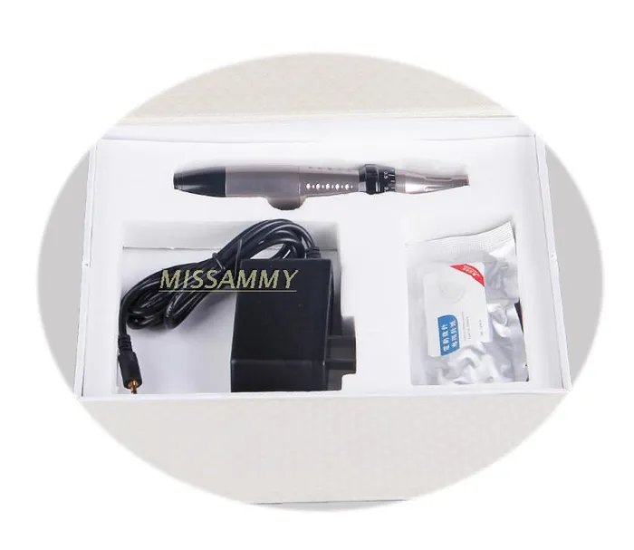 Electric Derma Pen Stamp Screw Needles Silver 140 missammy Anal