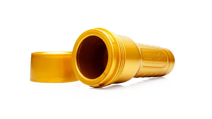 Fleshlight Vibrators Fleshlight Case Gold Fleshlight Vibrators Fleshlight Case Gold