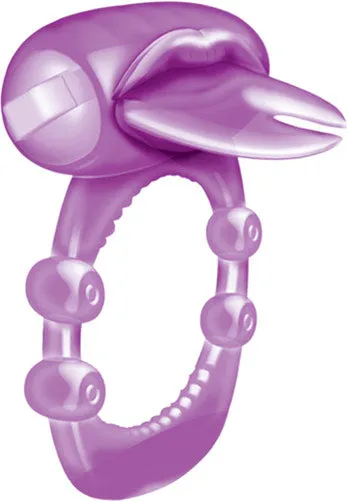 Hott Products Vibrators Xtreme Vibes Forked Tongue Purple