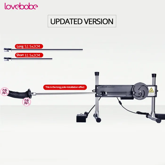 LAZADASEXTOYS Mise jour automatique machine sexe pour adultes Masturbation mitrailleuse gode vibrateur Robot Machine sexe pour femmeshommes produits sexuels Female Sex Toys