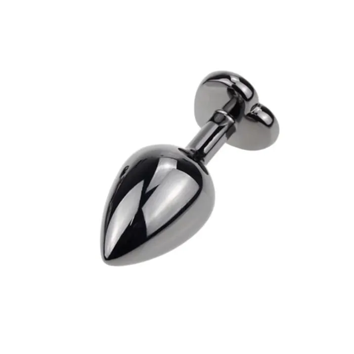 Lovegasm Anal Red Heart Princess Metal Plug Training Kit 3pcs