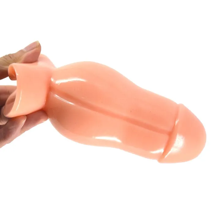 Male Sex Toys Lovegasm Silicone Tricolor Plug Extra Large For Men