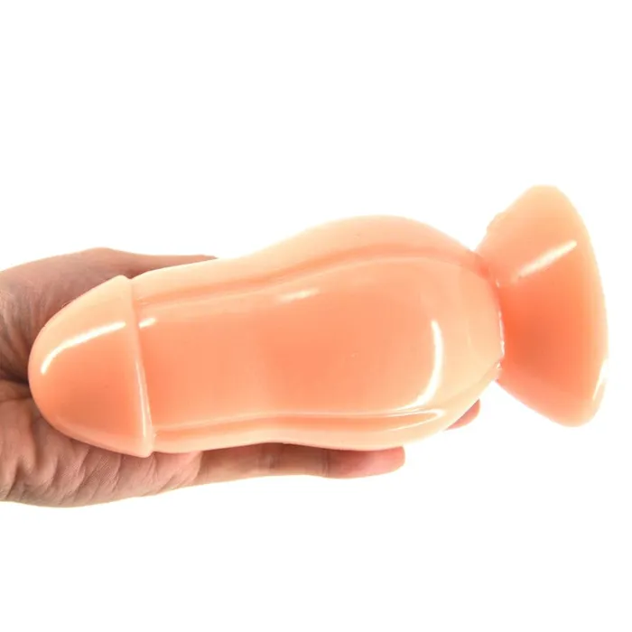 Male Sex Toys Lovegasm Silicone Tricolor Plug Extra Large For Men