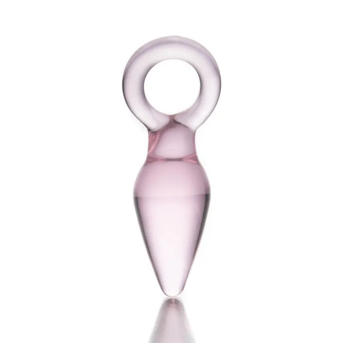 Pink Crystal Spear Beginner Kit Glass Plug Lovegasm Anal
