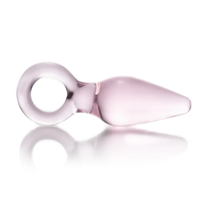 Pink Crystal Spear Beginner Kit Glass Plug Lovegasm Anal