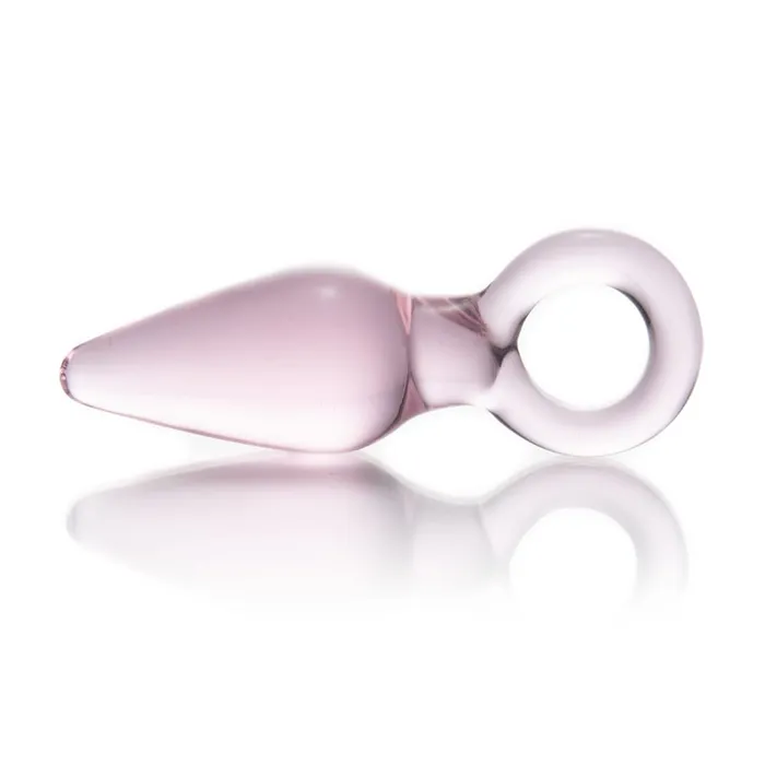 Pink Crystal Spear Beginner Kit Glass Plug Lovegasm Anal