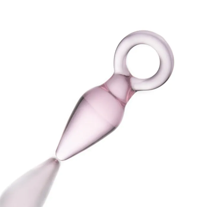 Pink Crystal Spear Beginner Kit Glass Plug Lovegasm Anal