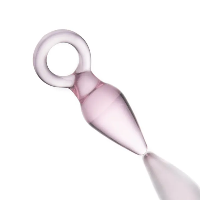 Pink Crystal Spear Beginner Kit Glass Plug Lovegasm Anal