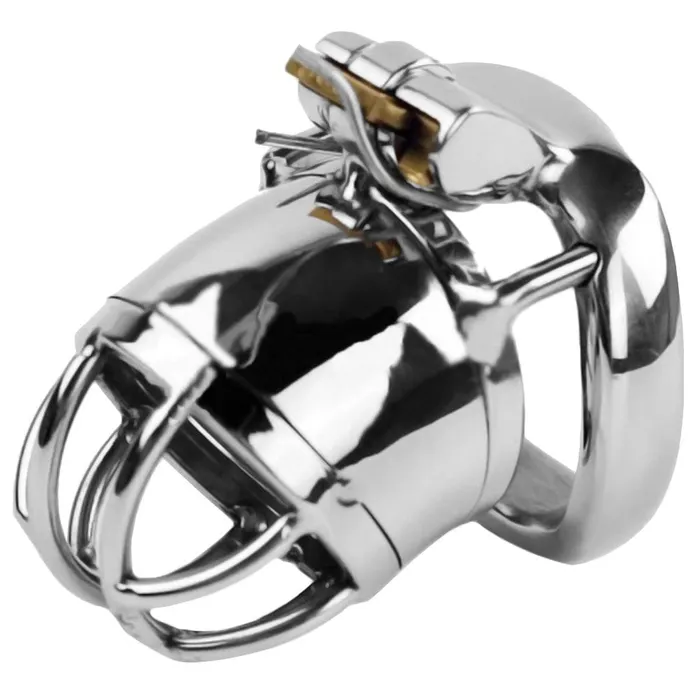 Sturdy Metal Tiny Cage Lovegasm Male Sex Toys