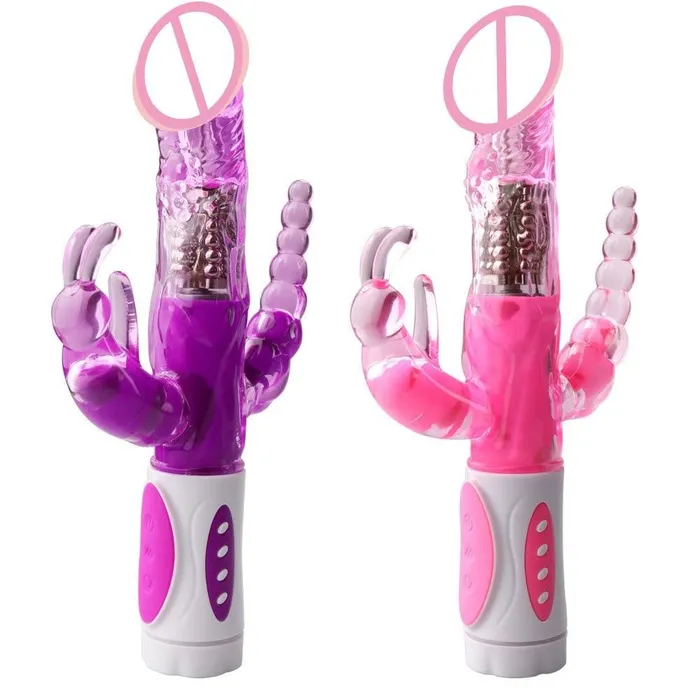 Triple Orgasm Bunny VibratorRabbit Tapping Jack Ears Crystal Lovegasm Vibrators Triple Orgasm Bunny VibratorRabbit Tapping Jack Ears Crystal Lovegasm Vibrators