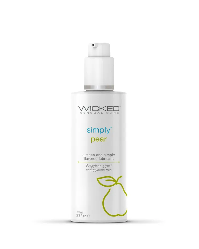 Wicked Sensual Care Vibrators Simply Aqua 23 Oz Pear