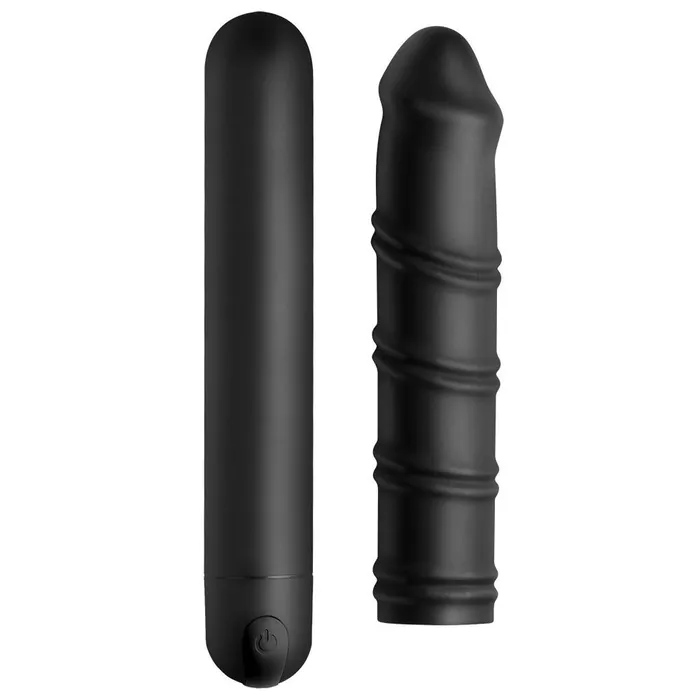 XL Bullet Silicone Sleeve Bang Male Sex Toys