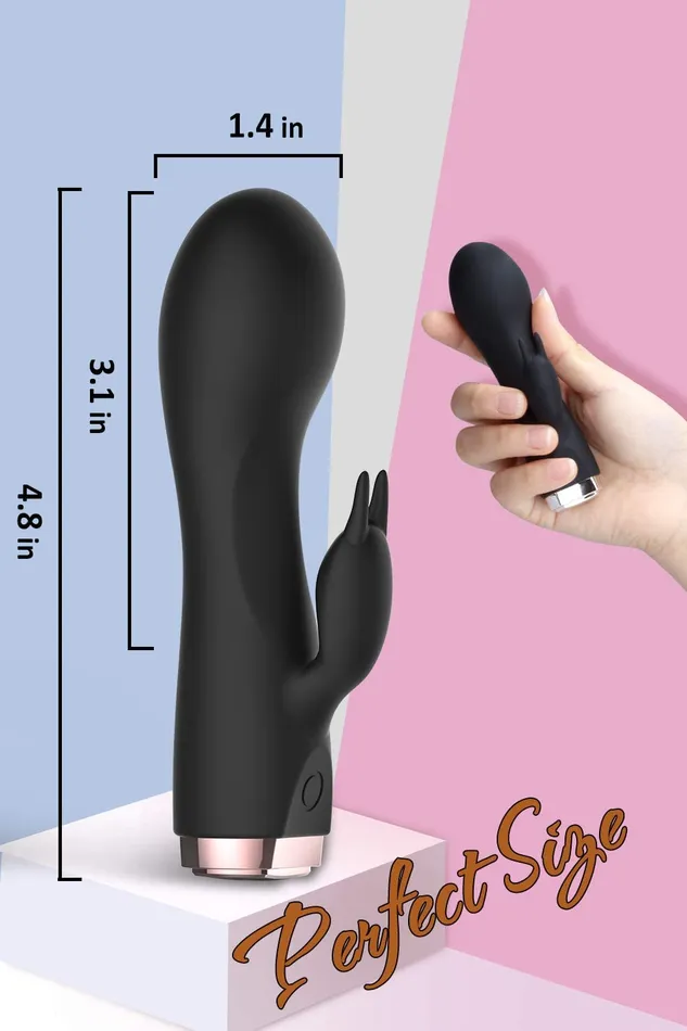 10 Patterns Mini Rabbit Vibrator Bunny Ears for Clit G Spot Stimulate YOSPOSS Female Sex Toys