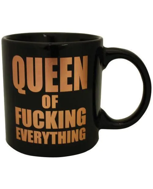 Anal Island Dogs Attitude Mug Queen Of Fucking Everything