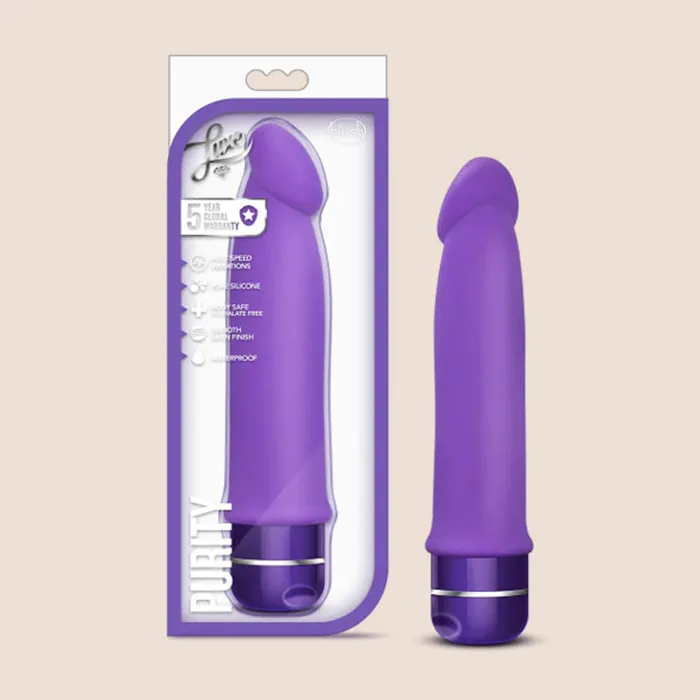 Blush Novelties Luxe Purity smooth silicone Anal