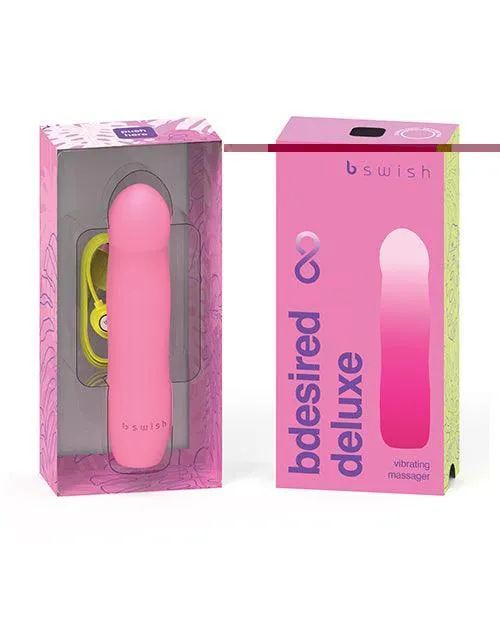 Bonner Trading Usa INC Vibrators Bdesired Infinite Deluxe Flamingo Vibrator Pink