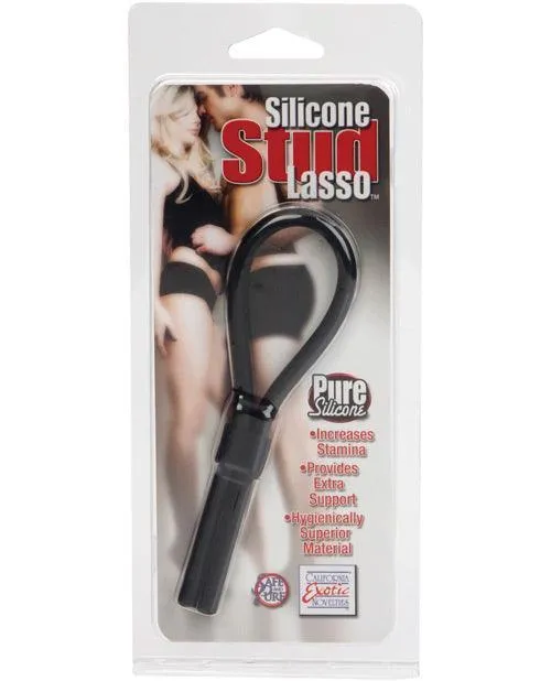 California Exotic Novelties Anal Silicone Stud Lasso Black