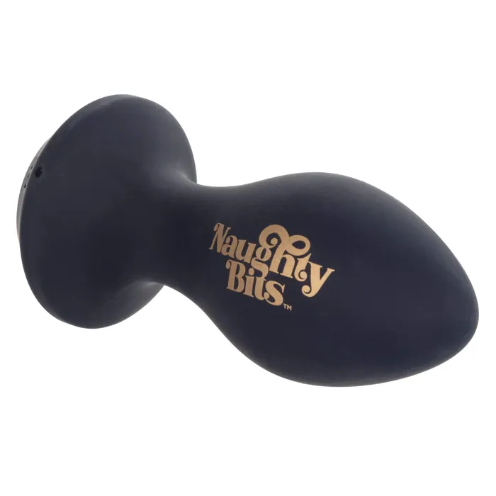 California Exotics California Exotics Naughty Bits Shake Your Ass Petite Vibrating Butt Plug Black Anal