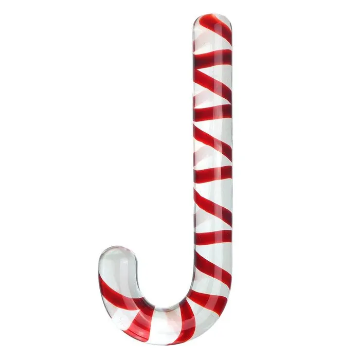 Chirstams Gift Doubleend Butt Plug Glass Pleasure Wand Dildo Candy Cane Unisex Anal Butt Plug for Men Women propinkup Anal Chirstams Gift Doubleend Butt Plug Glass Pleasure Wand Dildo Candy Cane Unisex Anal Butt Plug for Men Women propinkup Anal