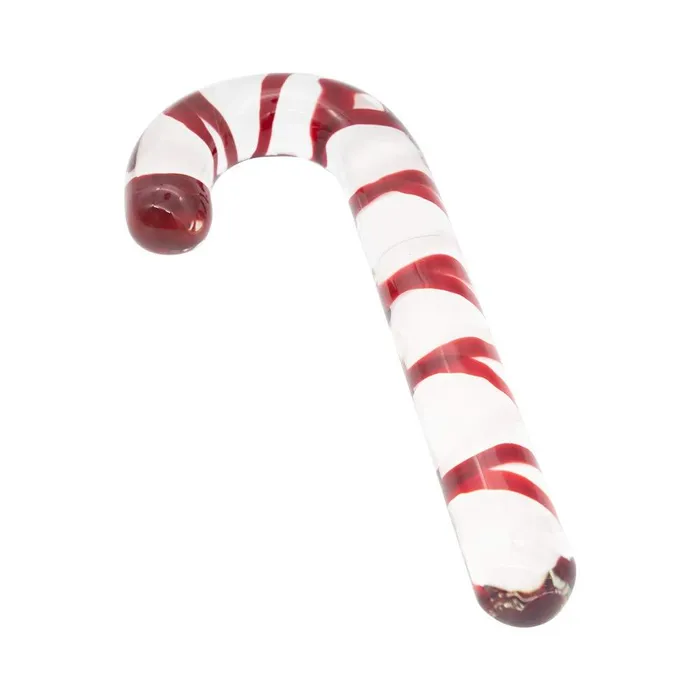 Chirstams Gift Doubleend Butt Plug Glass Pleasure Wand Dildo Candy Cane Unisex Anal Butt Plug for Men Women propinkup Anal