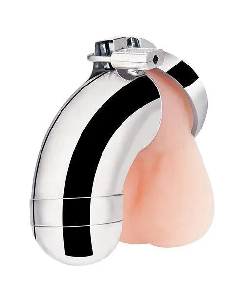 Electric Eel INC Vibrators Blue Line Submission Cage Silver
