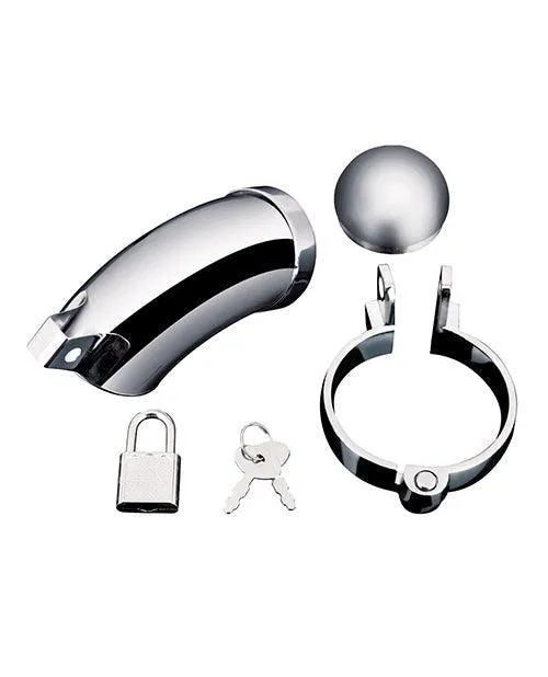 Electric Eel INC Vibrators Blue Line Submission Cage Silver
