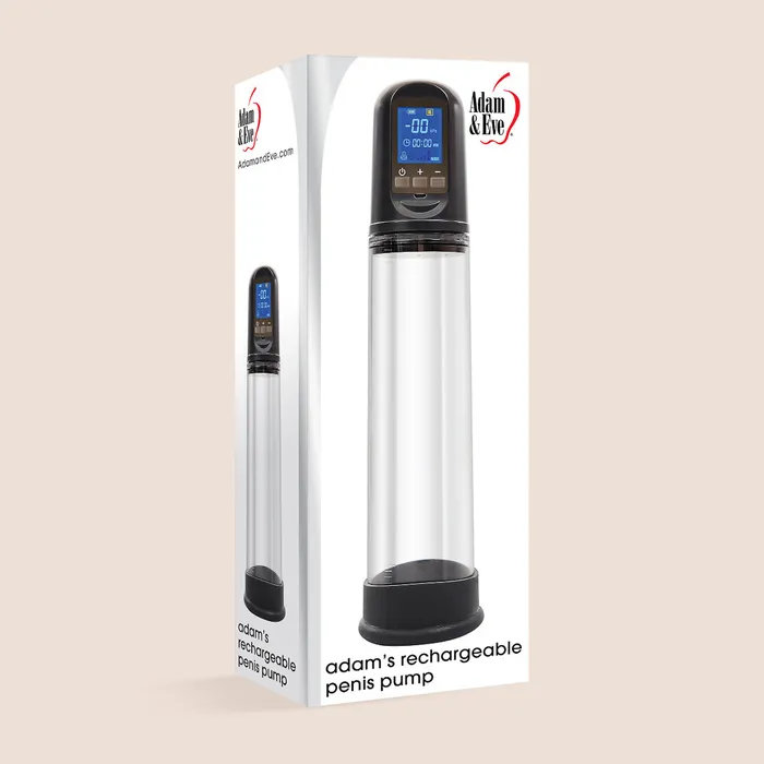 Evolved Novelties Male Sex Toys Adams Rechargeable Penis Pump rechargeable smart pump