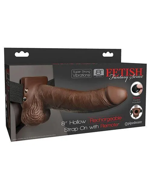 Female Sex Toys Fetish Fantasy Series 8 Hollow Rechargeable Strap On Wremote Brown Pipedream Products Female Sex Toys Fetish Fantasy Series 8 Hollow Rechargeable Strap On Wremote Brown Pipedream Products