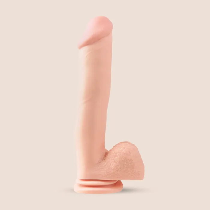 Female Sex Toys Pipedream Products Basix 12 Dong with Suction Cup flexible and firm dildo