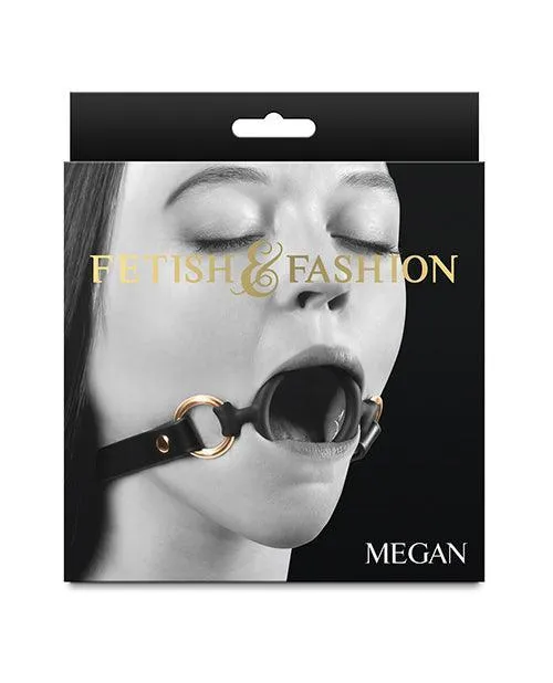 Fetish Fashion Megan Ball Gag Black Ns Novelties INC Anal