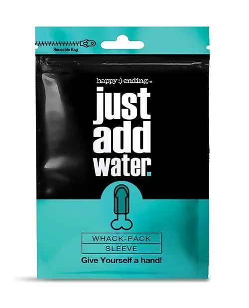 Global Novelties LLC Male Sex Toys Just Add Water Whack Pack Sleeve