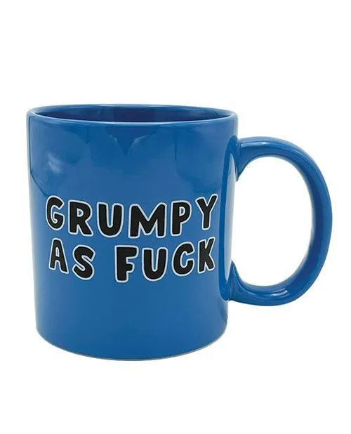 Island Dogs Attitude Mug Grumpy As Fuck 22 Oz Vibrators