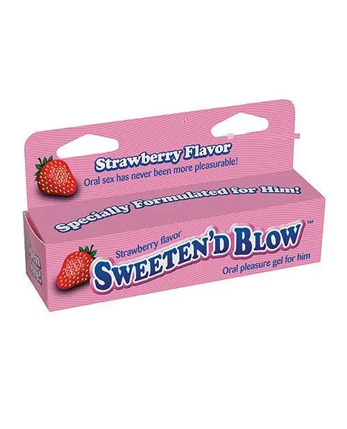 Little Genie Productions LLC Vibrators Sweetend Blow 15 Oz Strawberry