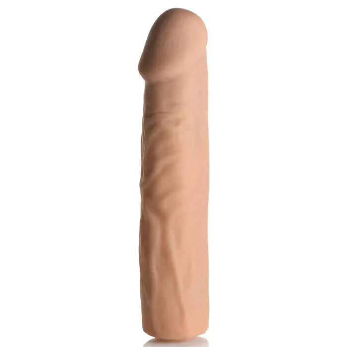 Male Sex Toys CURVE TOYS JOCK Extra Long 3 Penis Extension Sleeve Light Color