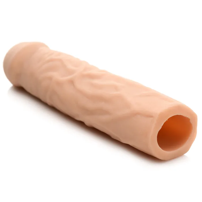Male Sex Toys CURVE TOYS JOCK Extra Long 3 Penis Extension Sleeve Light Color