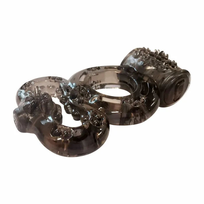Male Sex Toys Zero Tolerance Zero Tolerance The Vortex Soft Stroker with Vibrating Cock Ring Black