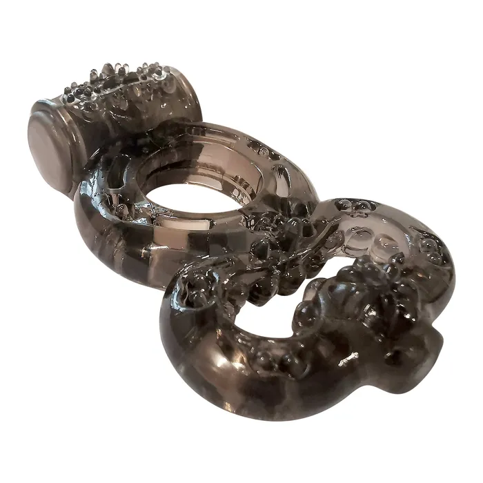 Male Sex Toys Zero Tolerance Zero Tolerance The Vortex Soft Stroker with Vibrating Cock Ring Black