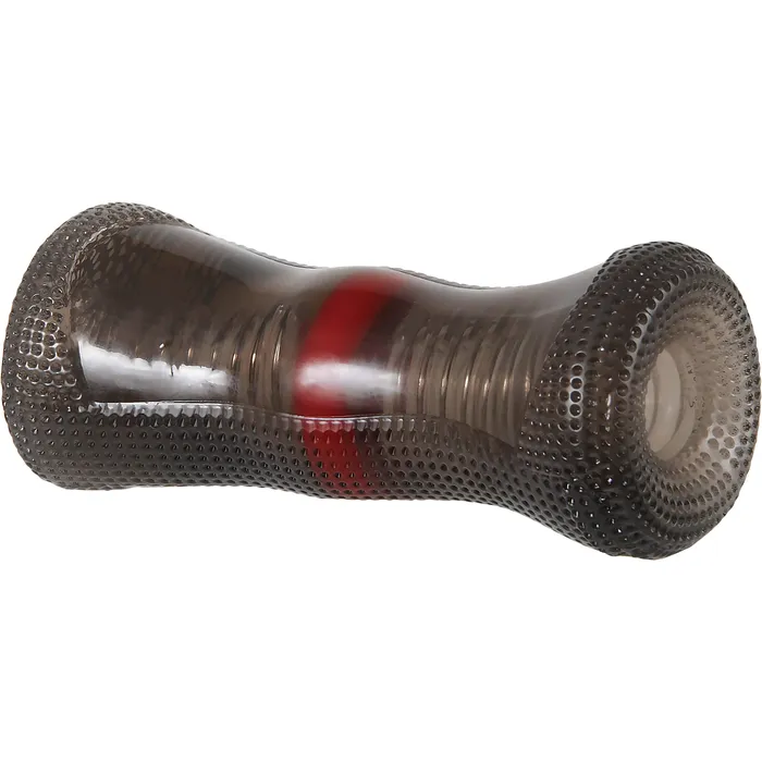 Male Sex Toys Zero Tolerance Zero Tolerance The Vortex Soft Stroker with Vibrating Cock Ring Black