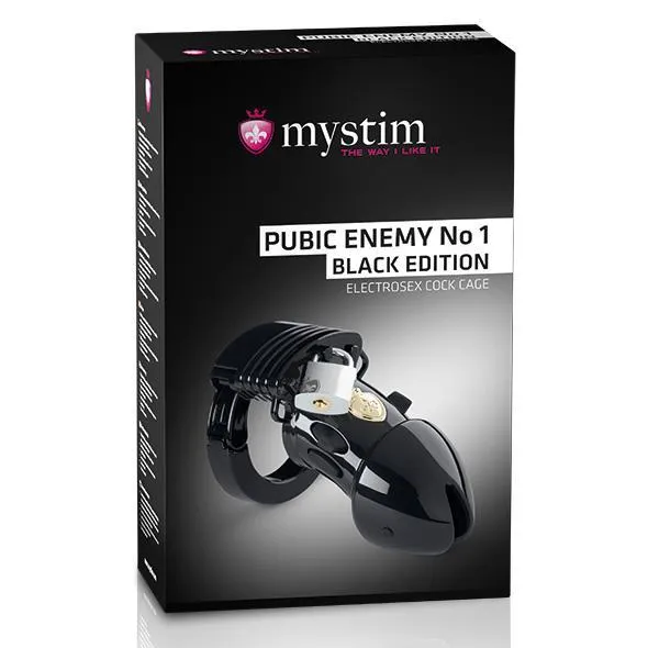 Mystim Pubic Enemy No 1 Electrosex Cock Cage Mystim Male Sex Toys