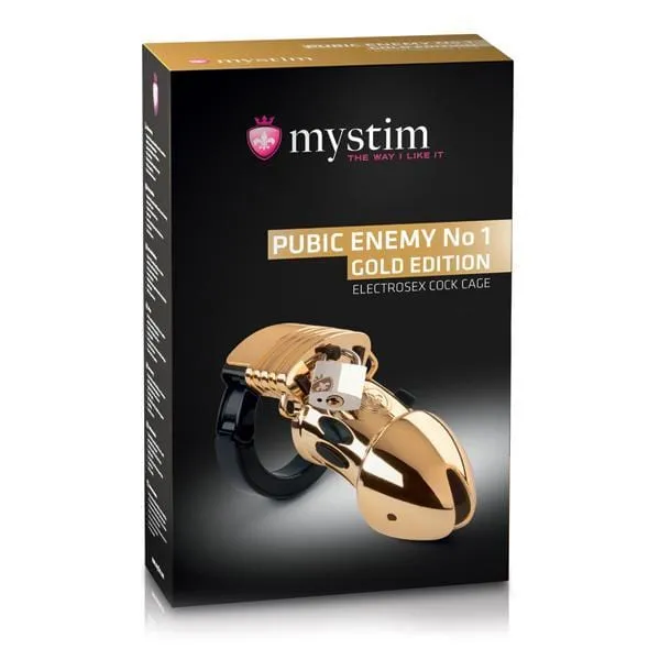 Mystim Pubic Enemy No 1 Electrosex Cock Cage Mystim Male Sex Toys