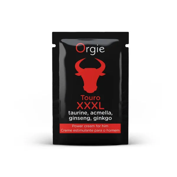 Orgie Touro XXXL Power Cream Sachet Javtoys Male Sex Toys