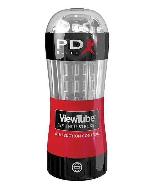 Pdx Elite Viewtube Seethru Stroker Pipedream Products Male Sex Toys