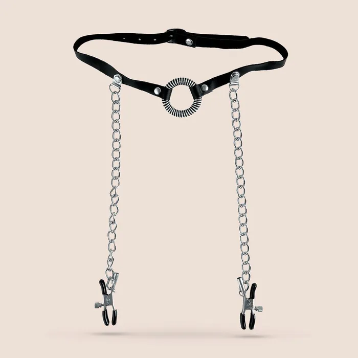 Pipedream Products Couples Limited Edition ORing Gag Nipple Clamps Fetish Fantasy Series Pipedream Products Couples Limited Edition ORing Gag Nipple Clamps Fetish Fantasy Series