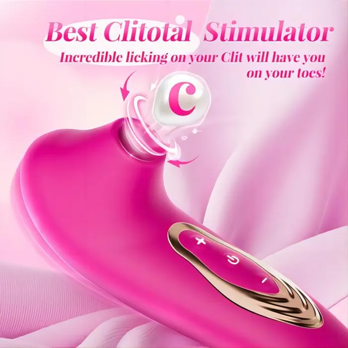propinkup Vibrators Unique Design Licking Sucking Vibrator Women Sex Toy Clit Stimulator