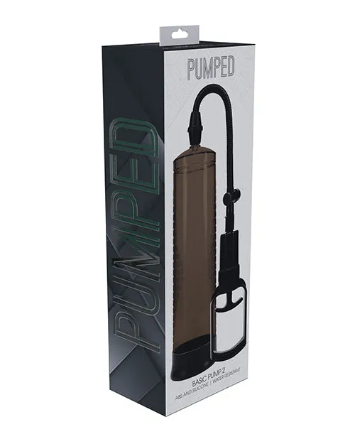 Shots America LLC Shots Pumped Basic Pump 2 Water Resistant Penis Pump Black Male Sex Toys Shots America LLC Shots Pumped Basic Pump 2 Water Resistant Penis Pump Black Male Sex Toys